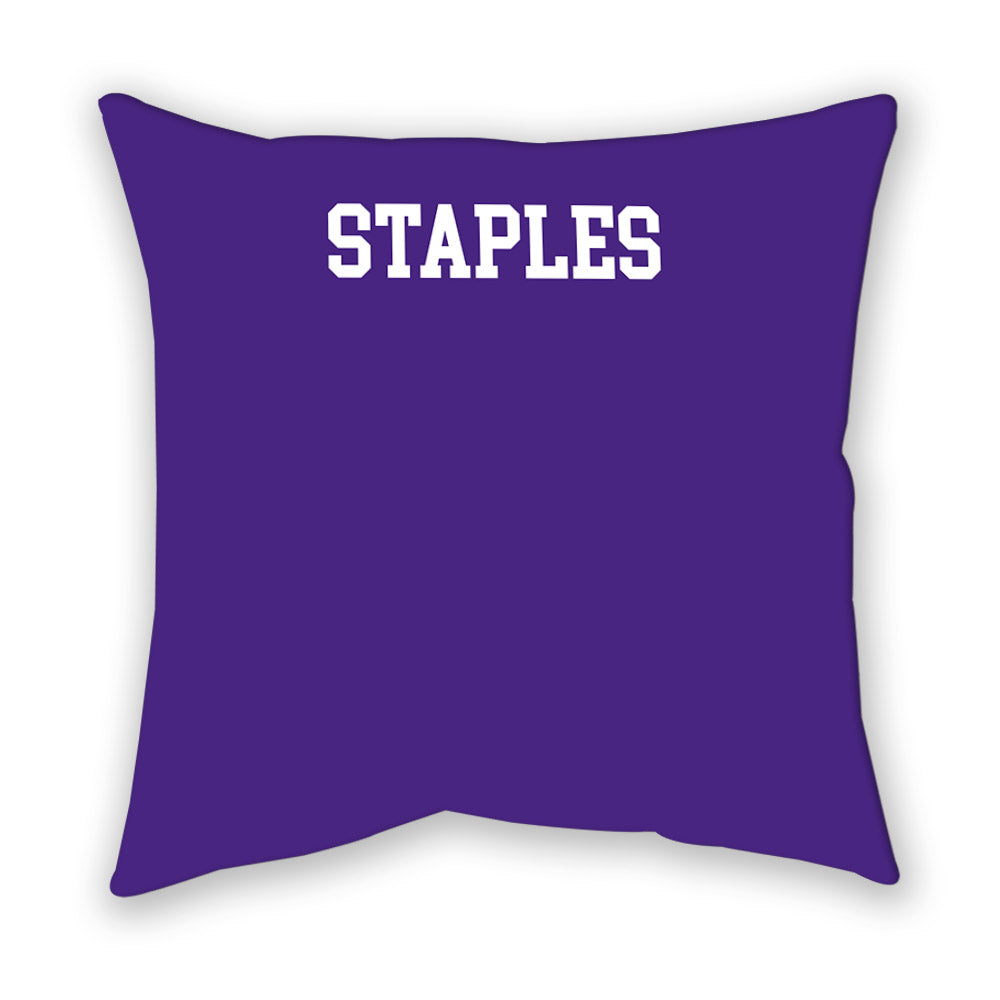 Northwestern - NCAA Men's Swimming & Diving : Joshua Staples - Pillow-1