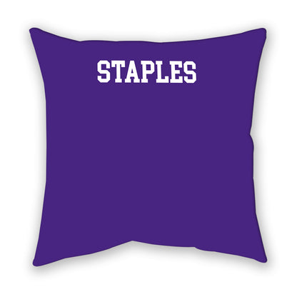 Northwestern - NCAA Men's Swimming & Diving : Joshua Staples - Pillow-1