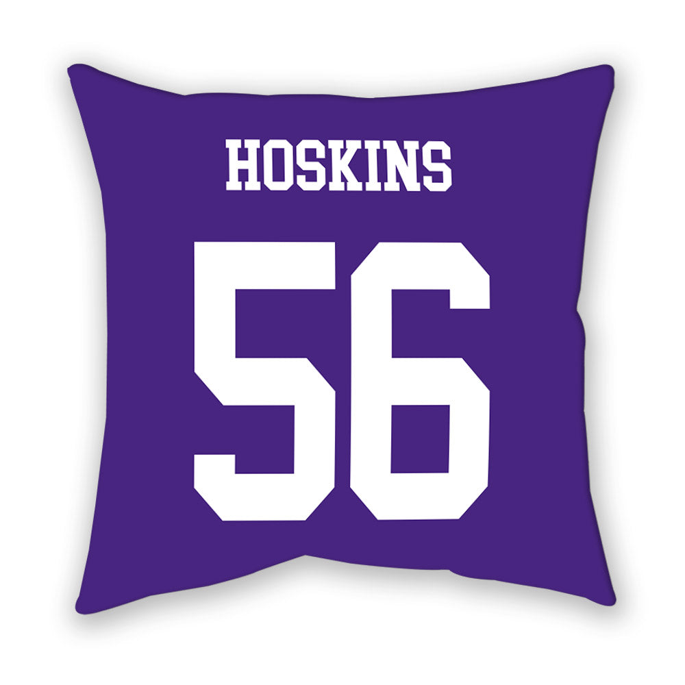 Northwestern - NCAA Football : Tre Hoskins - Pillow-1