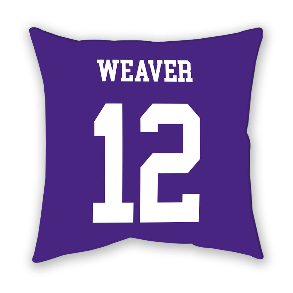 Northwestern - NCAA Women's Soccer : Amber Weaver - Pillow-1