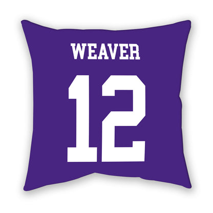 Northwestern - NCAA Women's Soccer : Amber Weaver - Pillow-1