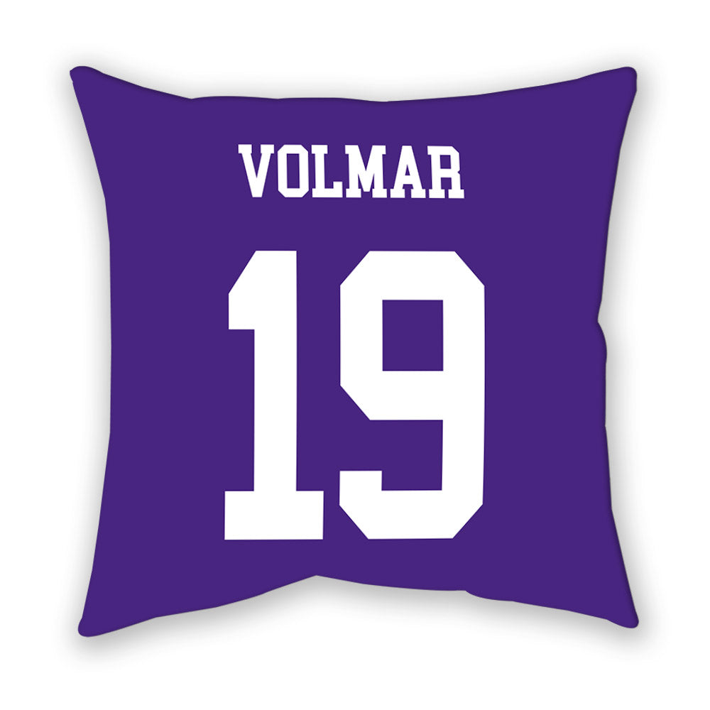 Northwestern - NCAA Men's Soccer : Fritz Volmar - Pillow-1