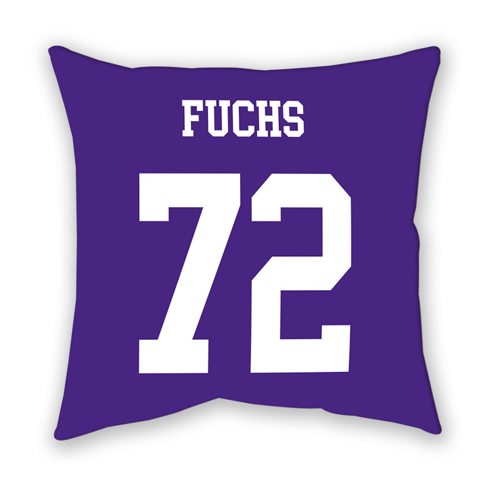 Northwestern - NCAA Football : Jack Fuchs - Pillow-1