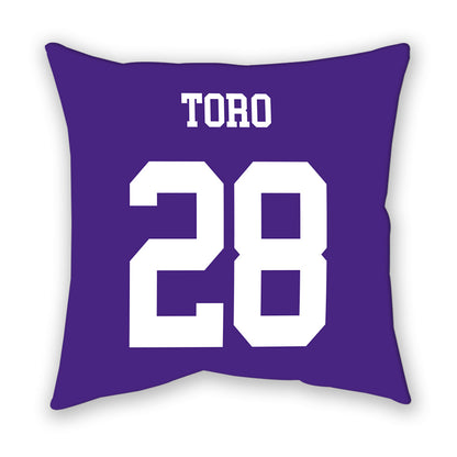Northwestern - NCAA Men's Soccer : Luca Toro - Pillow-1