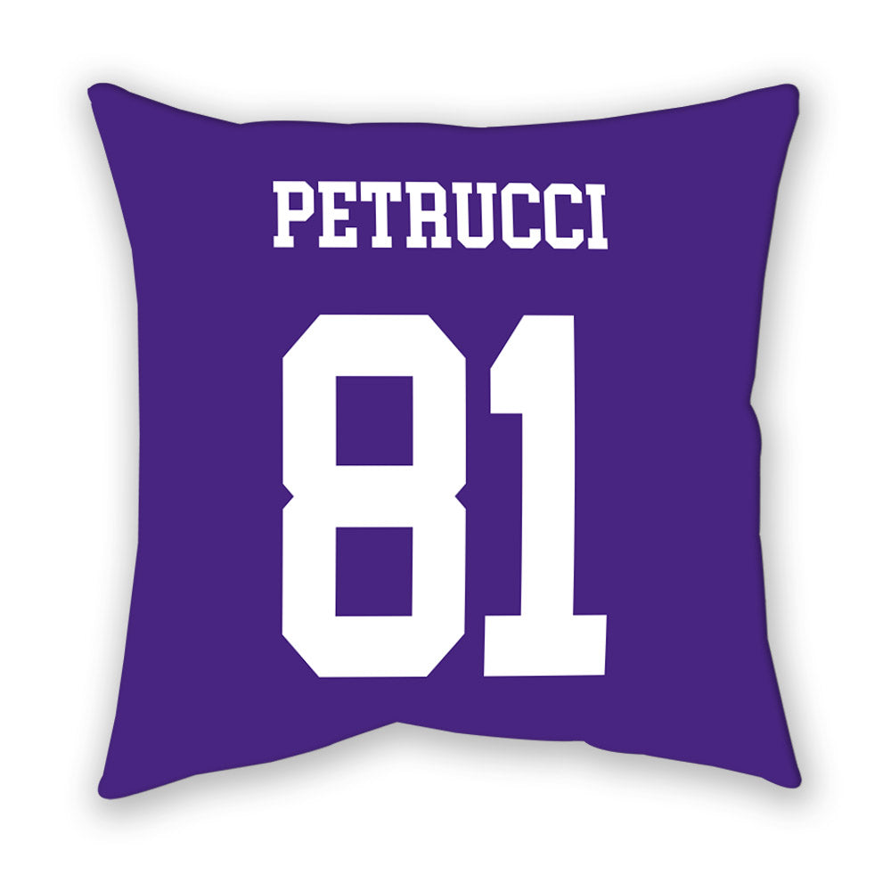 Northwestern - NCAA Football : Christopher Petrucci - Pillow-1