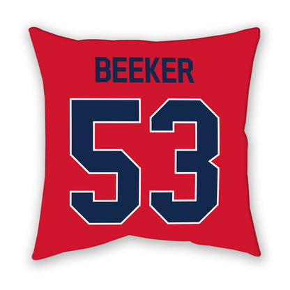 Ole Miss - NCAA Football : Ford Beeker - Pillow-1