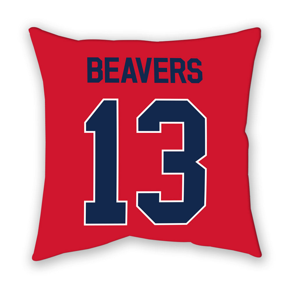 Ole Miss - NCAA Football : Cedrick Beavers - Pillow-1
