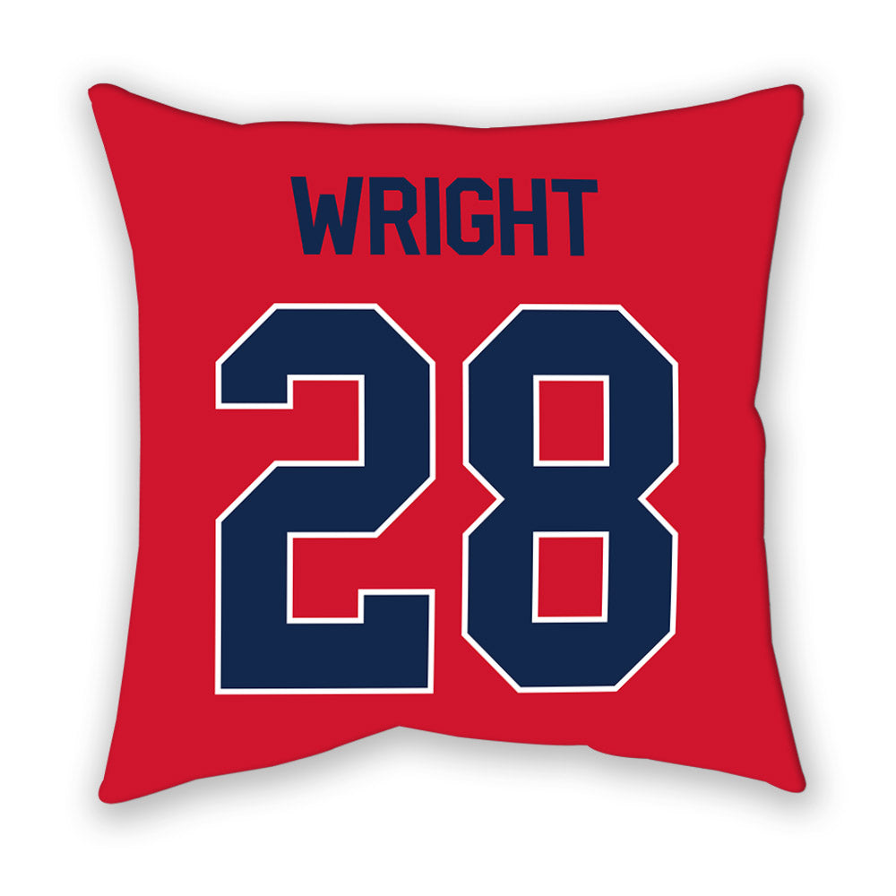 Ole Miss - NCAA Women's Soccer : Isabelle Wright - Pillow-1