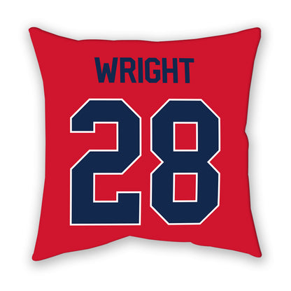 Ole Miss - NCAA Women's Soccer : Isabelle Wright - Pillow-1