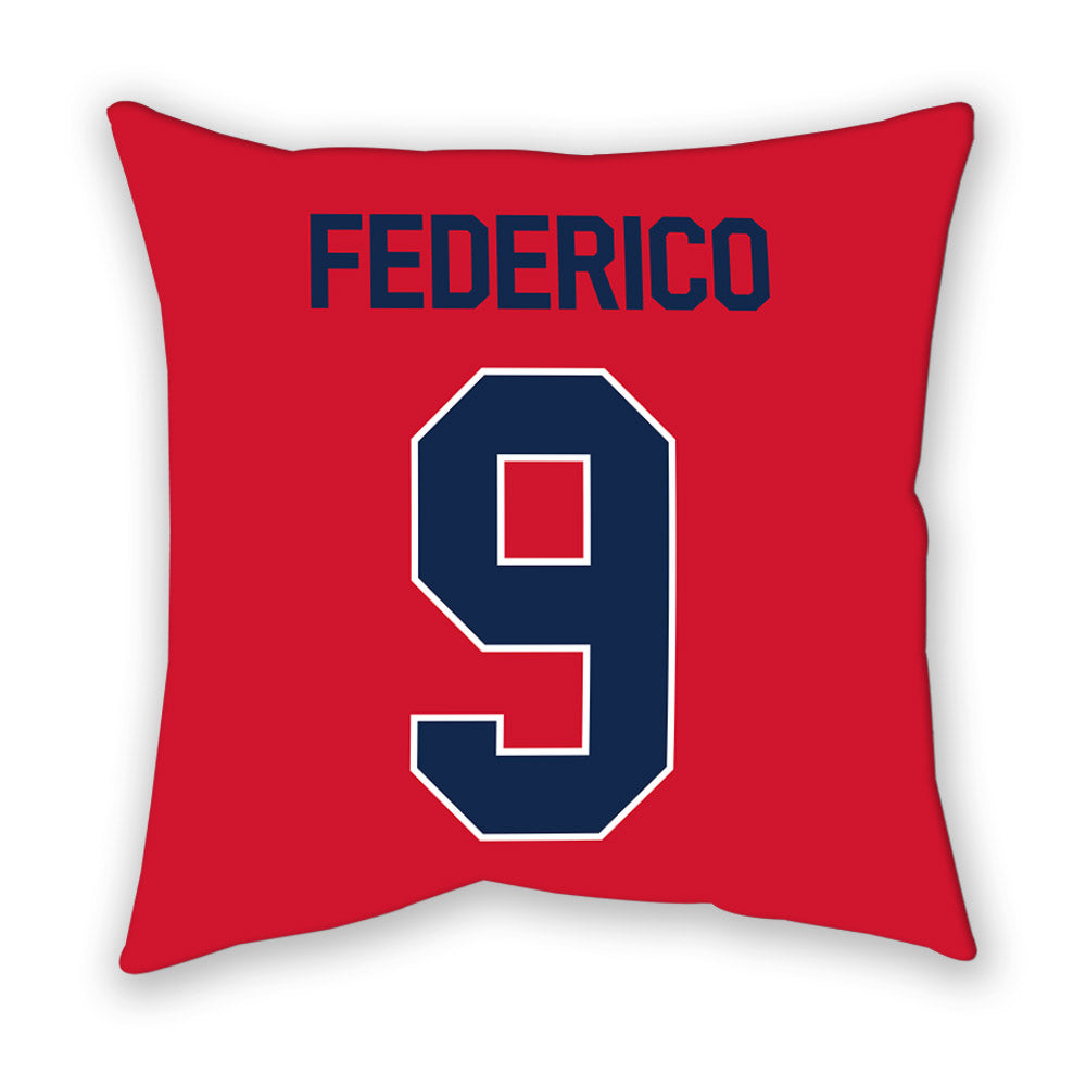 Ole Miss - NCAA Baseball : Hayden Federico - Pillow-1