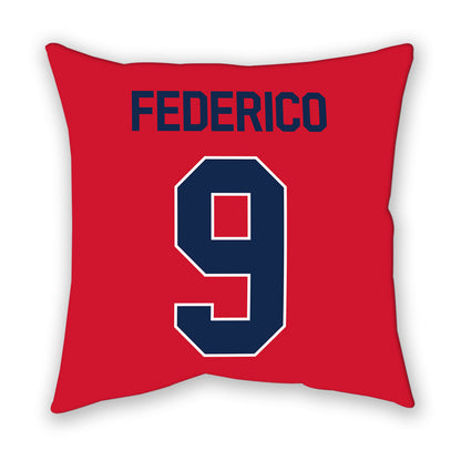 Ole Miss - NCAA Baseball : Hayden Federico - Pillow-1