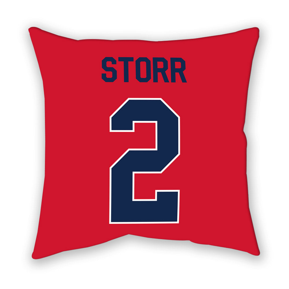 Ole Miss - NCAA Men's Basketball : AJ Storr - Pillow-1