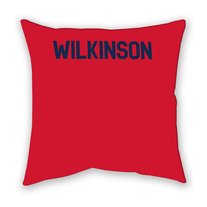 Ole Miss - NCAA Women's Tennis : Owen Wilkinson - Pillow-1
