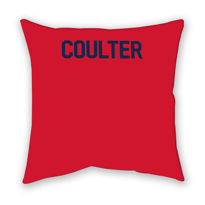 Ole Miss - NCAA Women's Track & Field : Carmela Coulter - Pillow-1