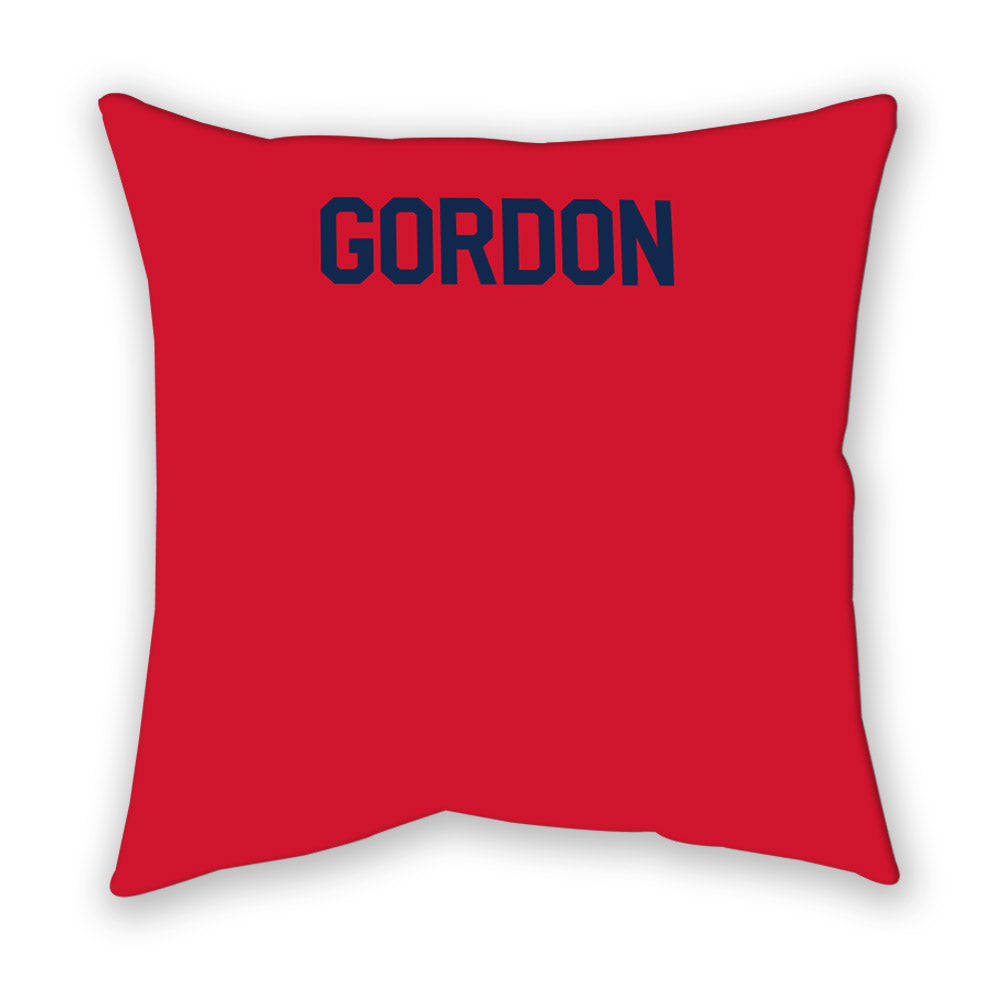 Ole Miss - NCAA Women's Track & Field : Nyajah Gordon - Pillow-1