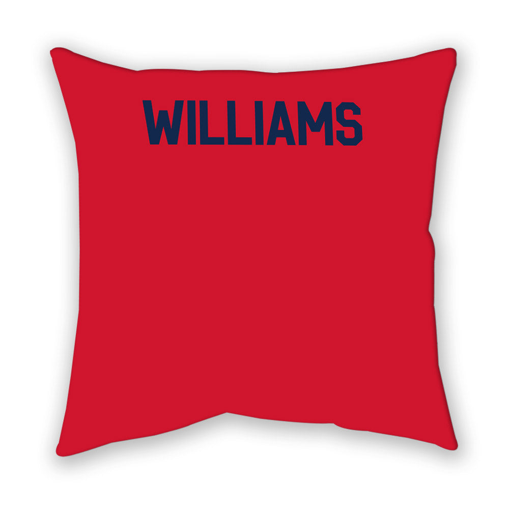 Ole Miss - NCAA Women's Track & Field : Toju Williams - Pillow-1