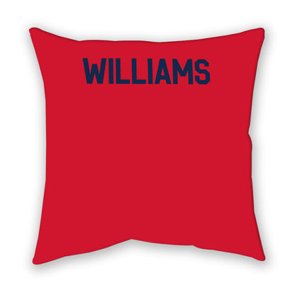 Ole Miss - NCAA Women's Track & Field : Toju Williams - Pillow-1