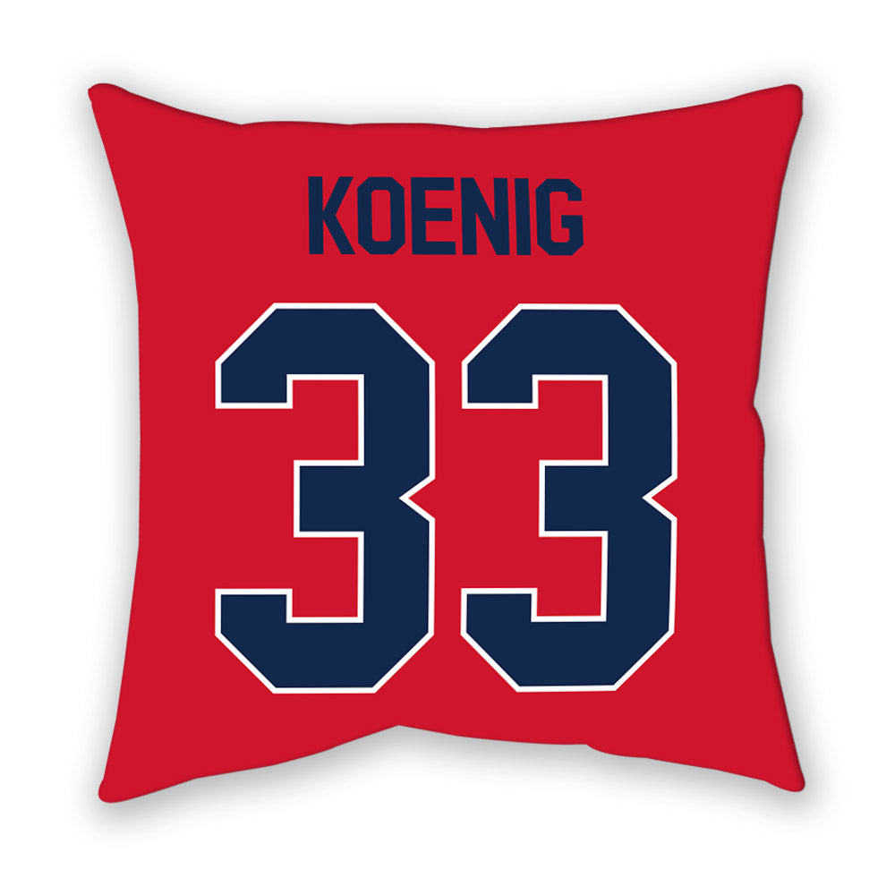 Ole Miss - NCAA Baseball : Landon Koenig - Pillow-1