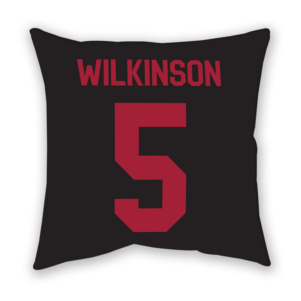 Arkansas - NCAA Men's Basketball : Jeremiah Wilkinson - Pillow-1