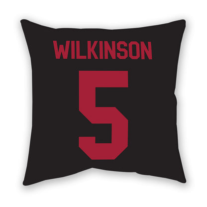 Arkansas - NCAA Men's Basketball : Jeremiah Wilkinson - Pillow-1