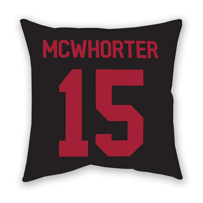 Arkansas - NCAA Softball : Lillie-Faye Mcwhorter - Pillow-1