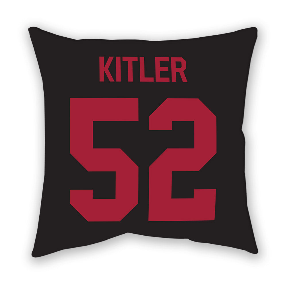 Arkansas - NCAA Football : Caden Kitler - Pillow-1