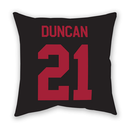 Arkansas - NCAA Women's Volleyball : Parker Duncan - Pillow-1