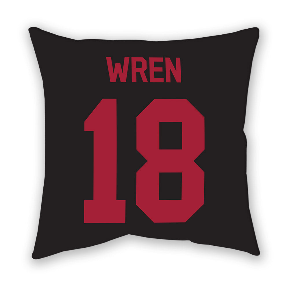 Arkansas - NCAA Women's Soccer : Avery Wren - Pillow-1