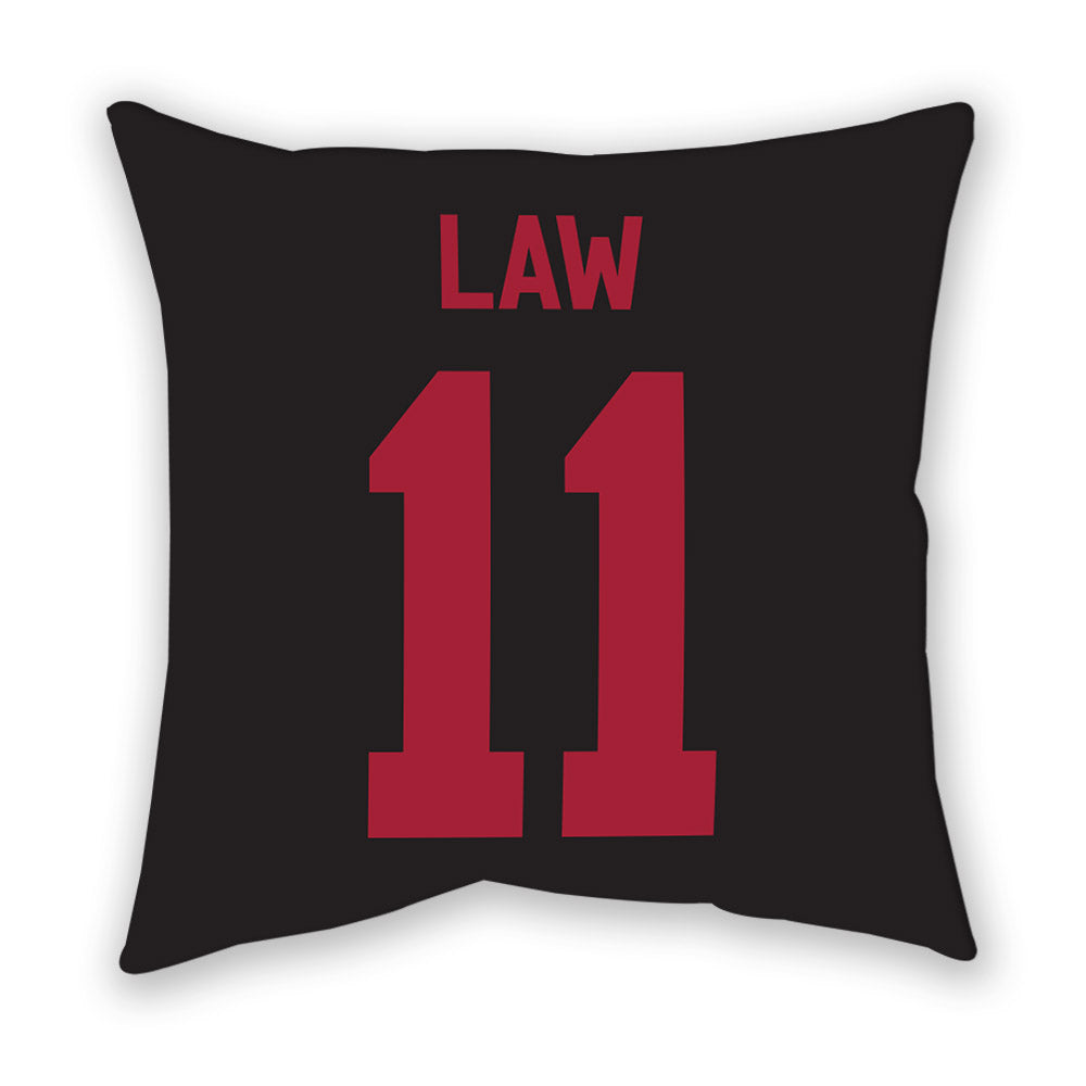 Arkansas - NCAA Women's Volleyball : Elsie Law - Pillow-1
