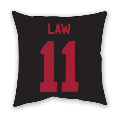 Arkansas - NCAA Women's Volleyball : Elsie Law - Pillow-1
