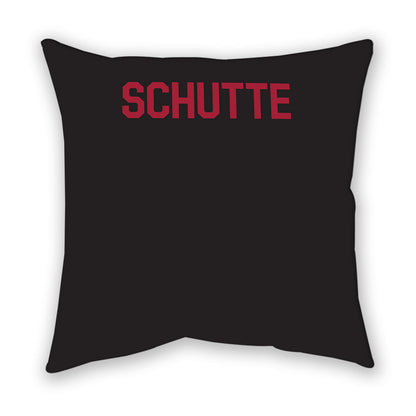 Arkansas - NCAA Women's Golf : Abbey Schutte - Pillow-1