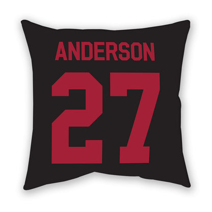 Arkansas - NCAA Women's Soccer : Dejionee Anderson - Pillow-1