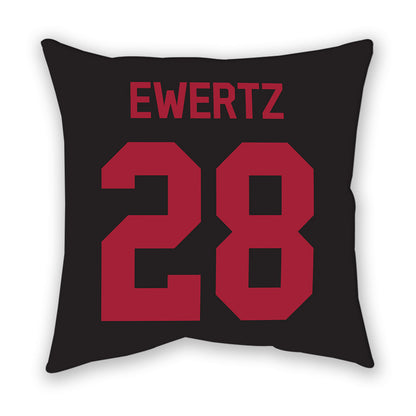 Arkansas - NCAA Women's Soccer : Kyndal Ewertz - Pillow-1
