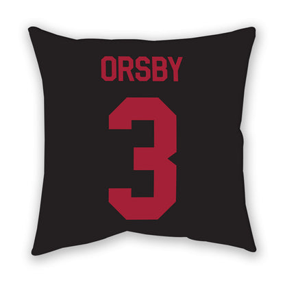 Arkansas - NCAA Women's Basketball : Allanah Orsby - Pillow-1