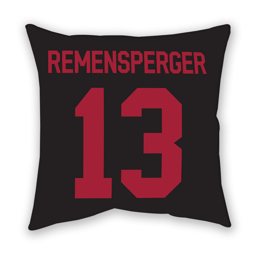 Arkansas - NCAA Women's Volleyball : Kiki Remensperger - Pillow-1