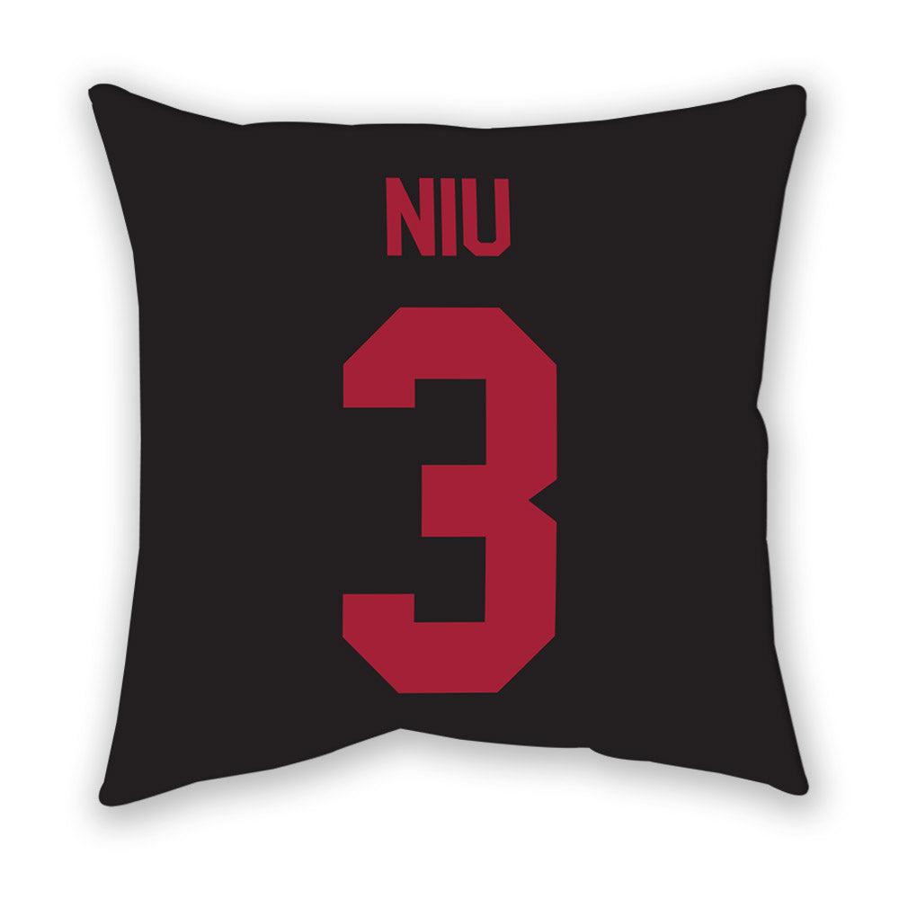Arkansas - NCAA Women's Volleyball : Livia Niu - Pillow-1