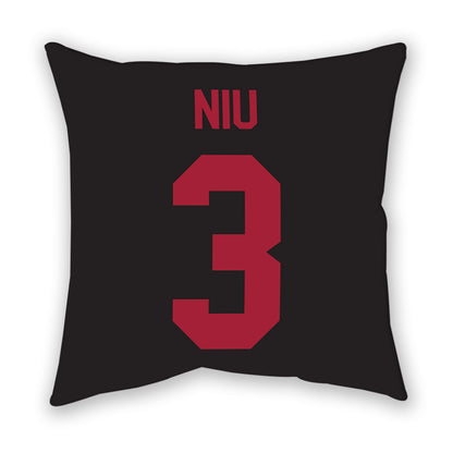 Arkansas - NCAA Women's Volleyball : Livia Niu - Pillow-1
