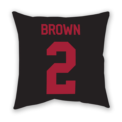 Arkansas - NCAA Men's Basketball : Amere Brown - Pillow-1