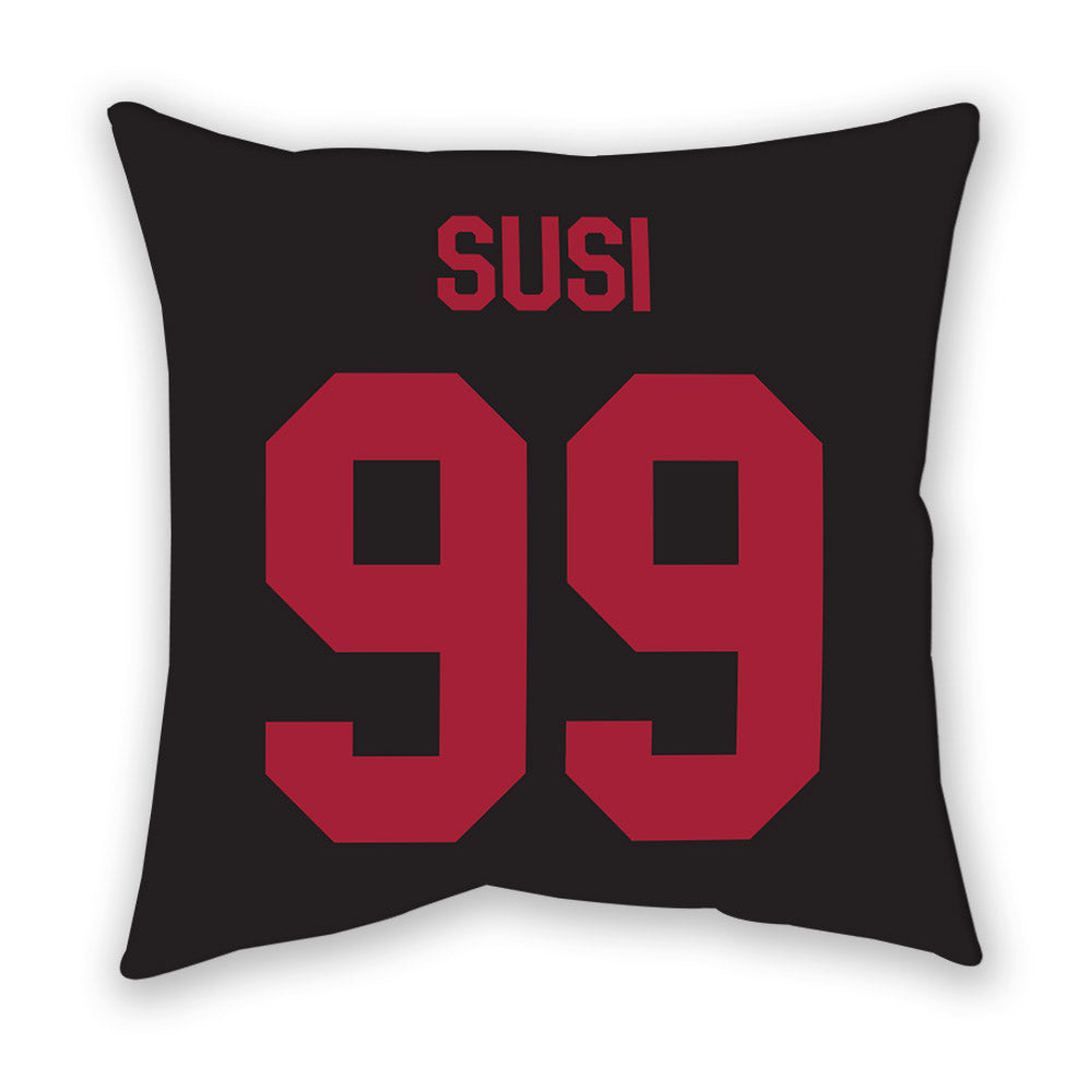 Arkansas - NCAA Women's Soccer : Zoe Susi - Pillow-1