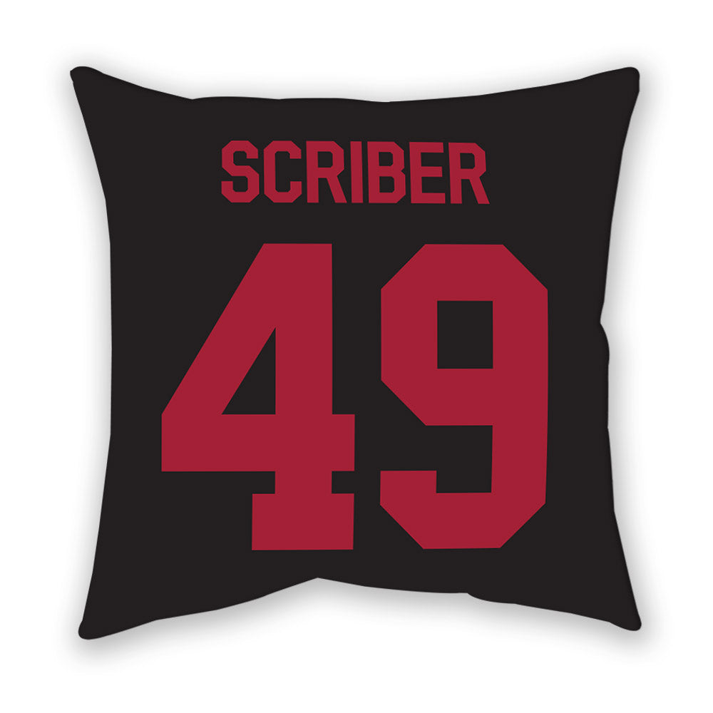 Arkansas - NCAA Football : Braxton Scriber - Pillow-1