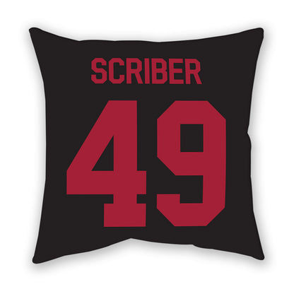 Arkansas - NCAA Football : Braxton Scriber - Pillow-1