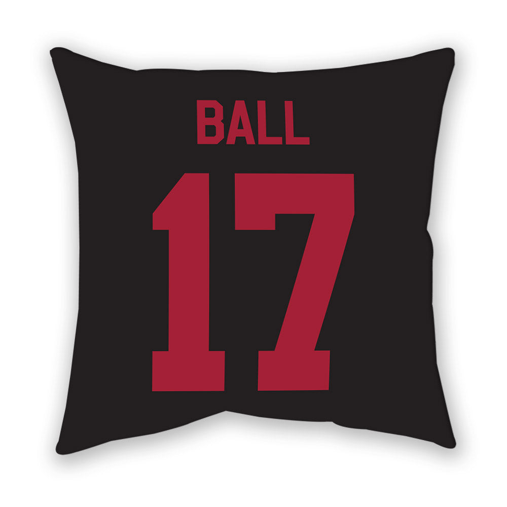Arkansas - NCAA Women's Soccer : Kennedy Ball - Pillow-1