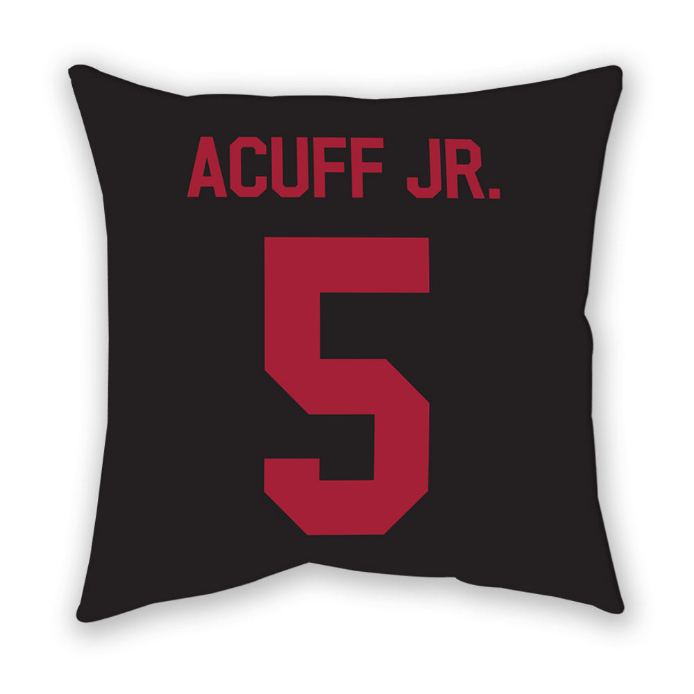 Arkansas - NCAA Men's Basketball : Darius Acuff Jr. - Pillow-1