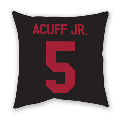 Arkansas - NCAA Men's Basketball : Darius Acuff Jr. - Pillow-1