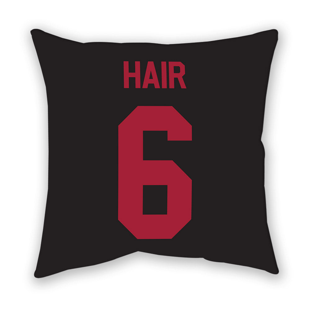 Arkansas - NCAA Women's Soccer : Cora Hair - Pillow-1