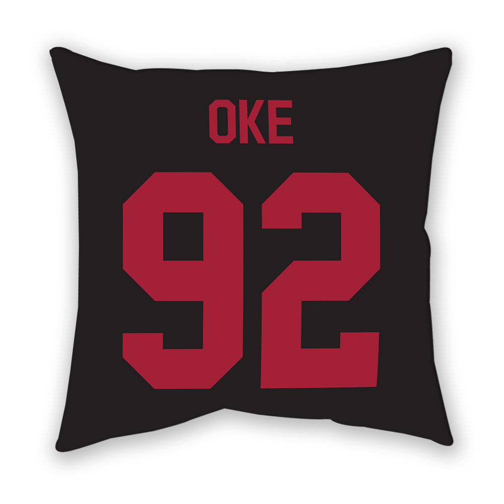 Arkansas - NCAA Football : David Oke - Pillow-1