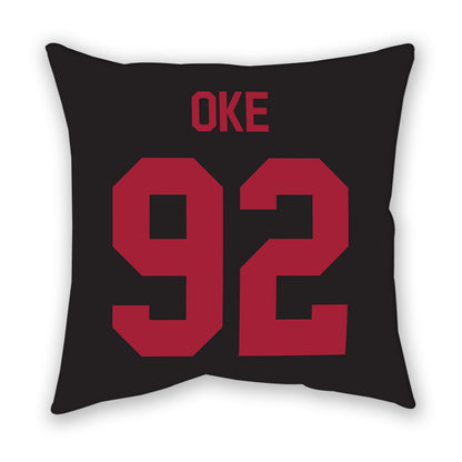 Arkansas - NCAA Football : David Oke - Pillow-1