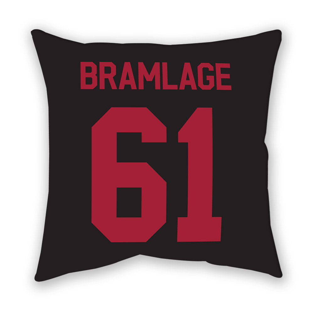 Arkansas - NCAA Football : Kaden Bramlage - Pillow-1