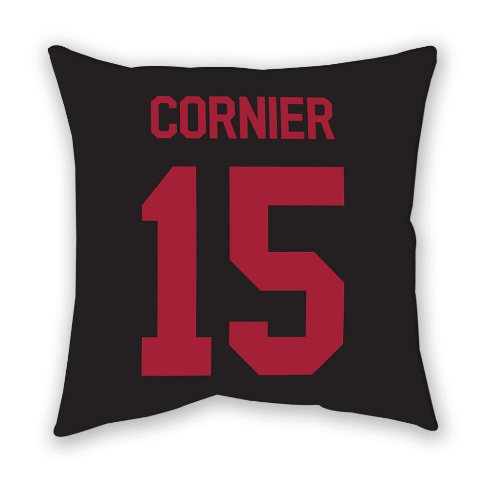 Arkansas - NCAA Women's Volleyball : Gaby Cornier - Pillow-1