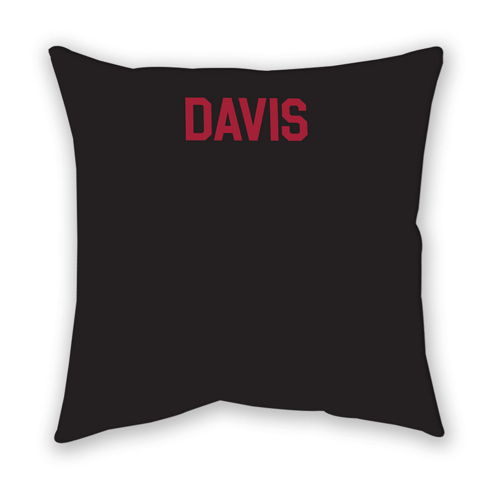 Arkansas - NCAA Women's Track & Field : Kayla Davis - Pillow-1